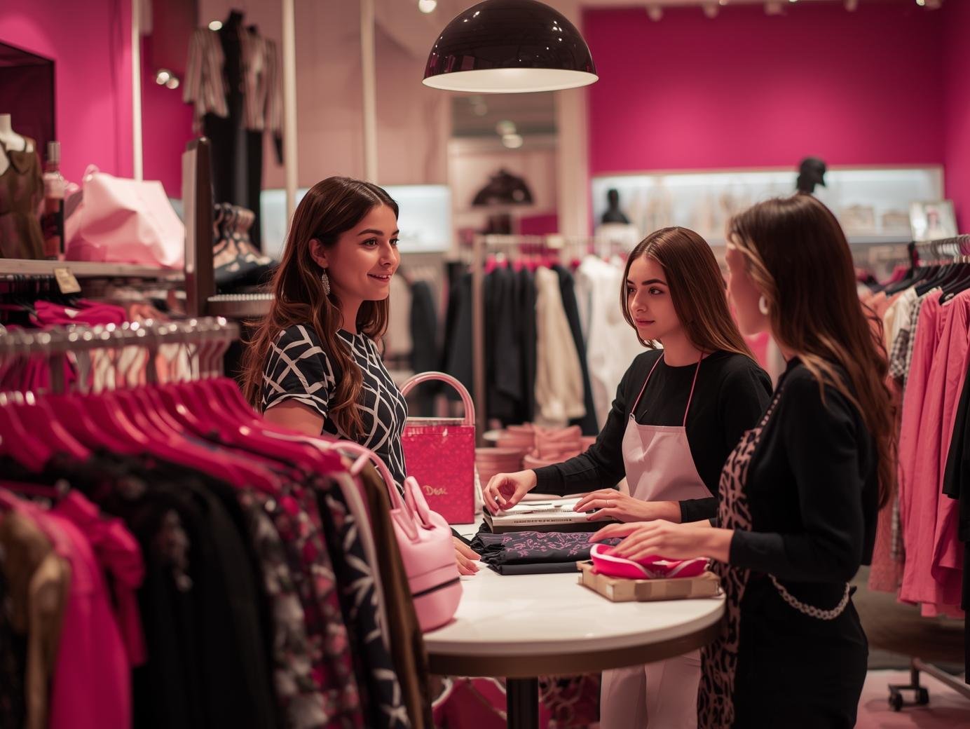 Student building an online fashion boutique